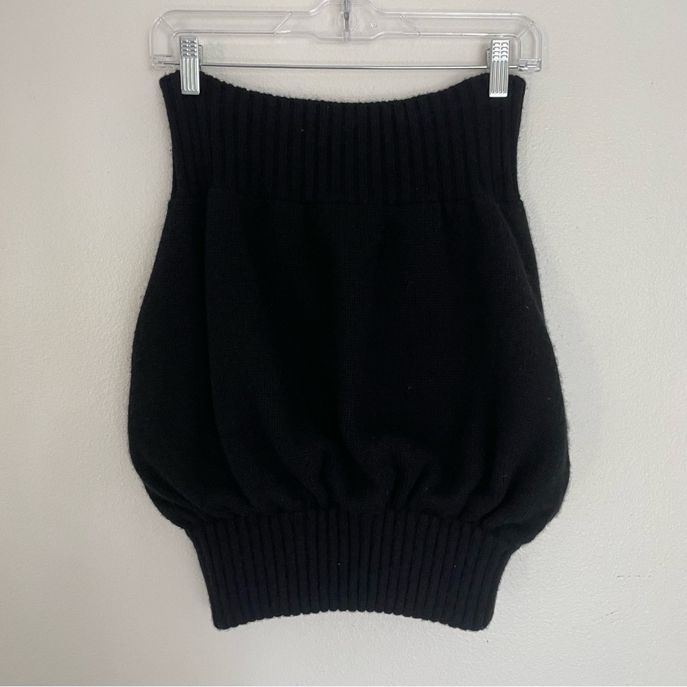 Chanel Cashmere Knit Bubble Mini Skirt Ready To Wear Size 36 US 6 - Picture 10 of 13